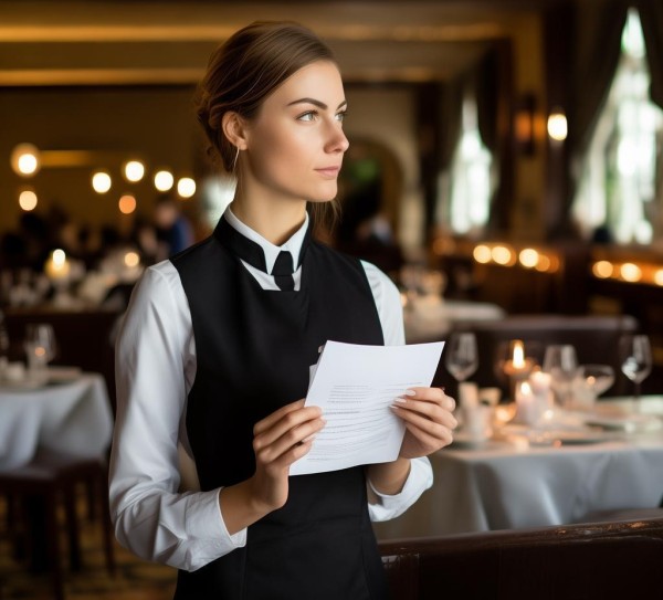 酒店餐饮服务员辞职信，感谢与期许
